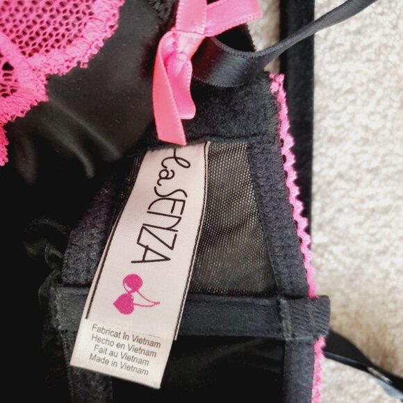 Vintage Y2K 2000s La Senza Babydoll Lolita Sabrina Carpenter Slip Padded Cami S - Picture 8 of 9